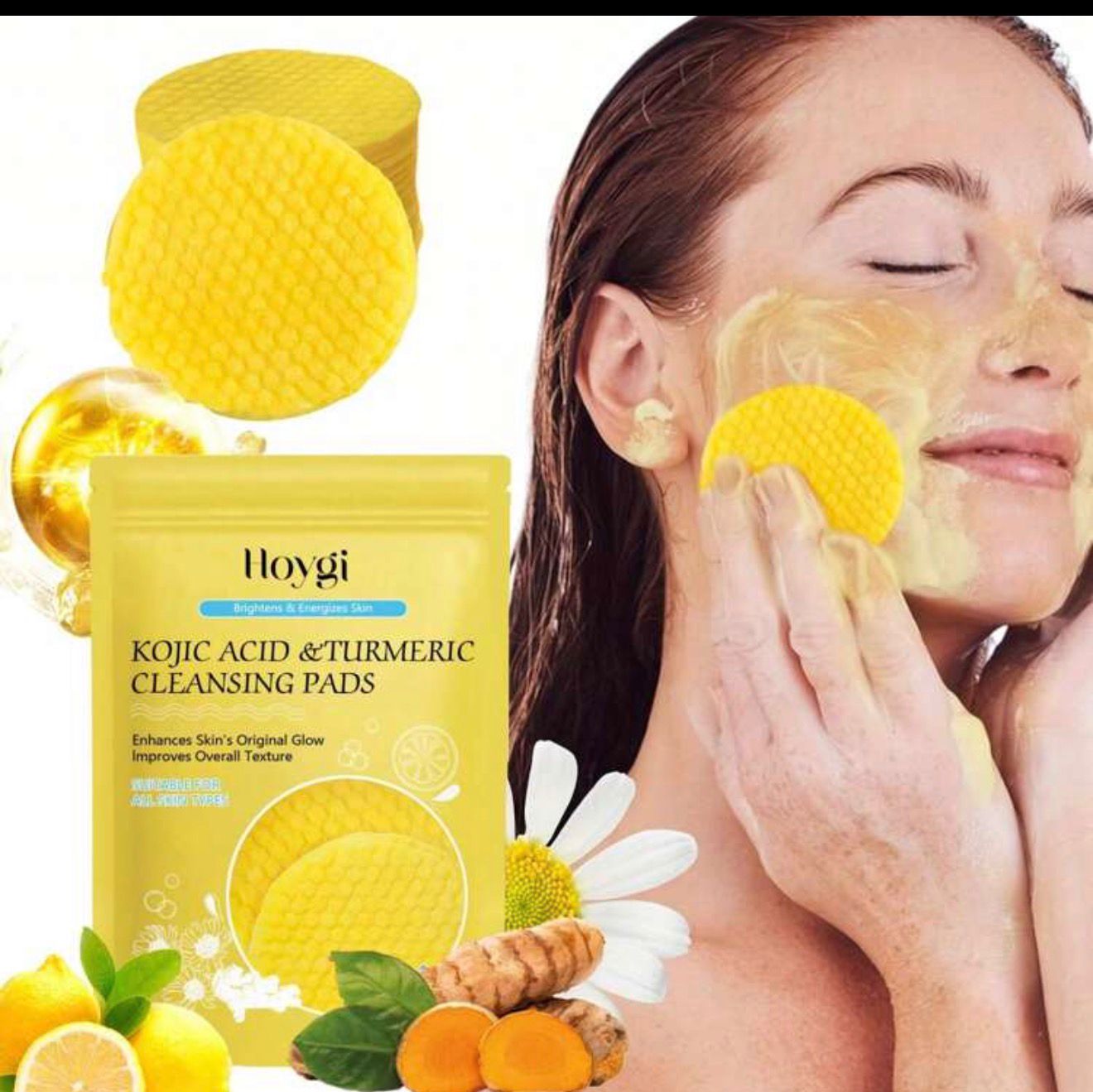 Pads Nettoyants Kojic & Curcuma
