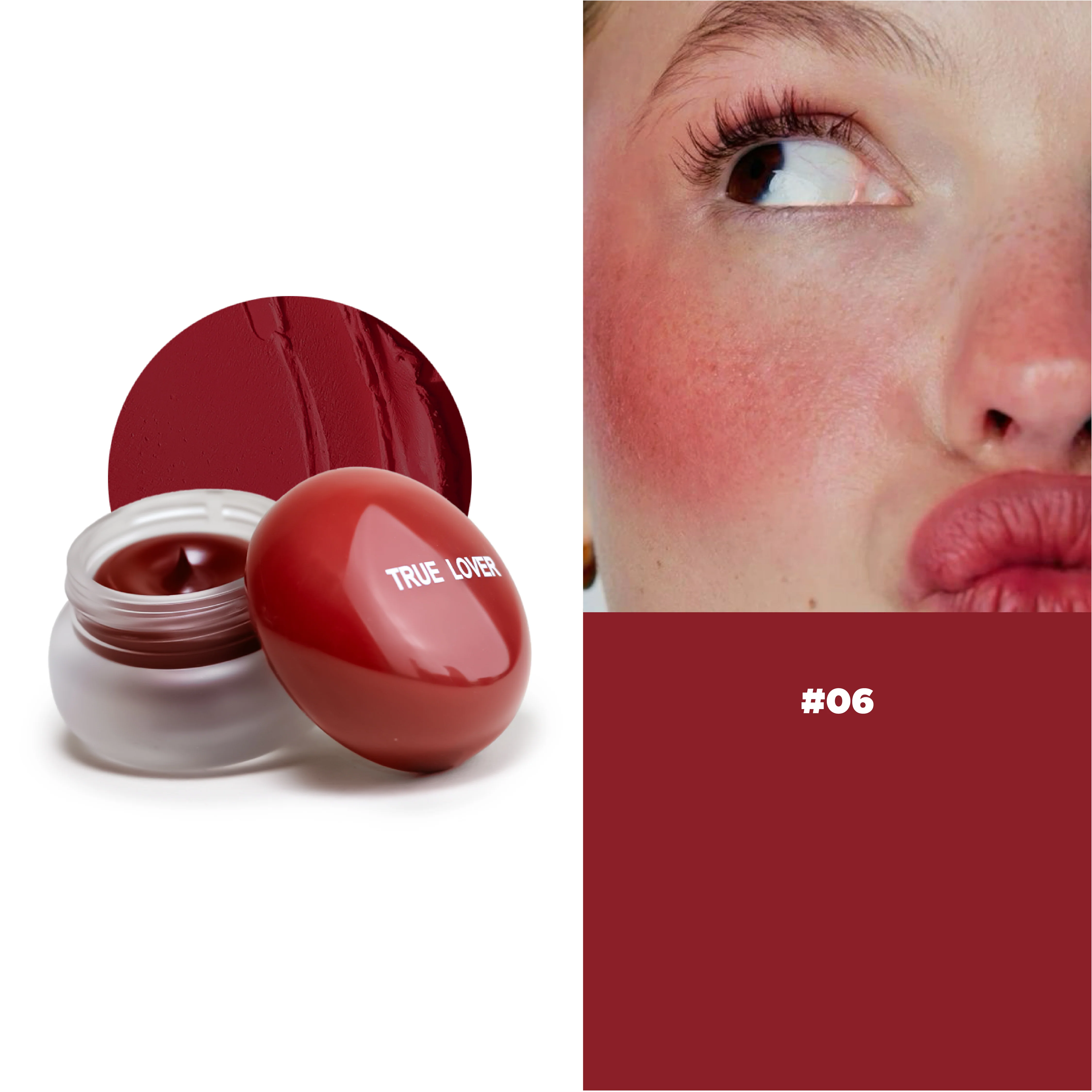 RUBOR Y LABIAL LIP MOUSSE TRUE LOVER