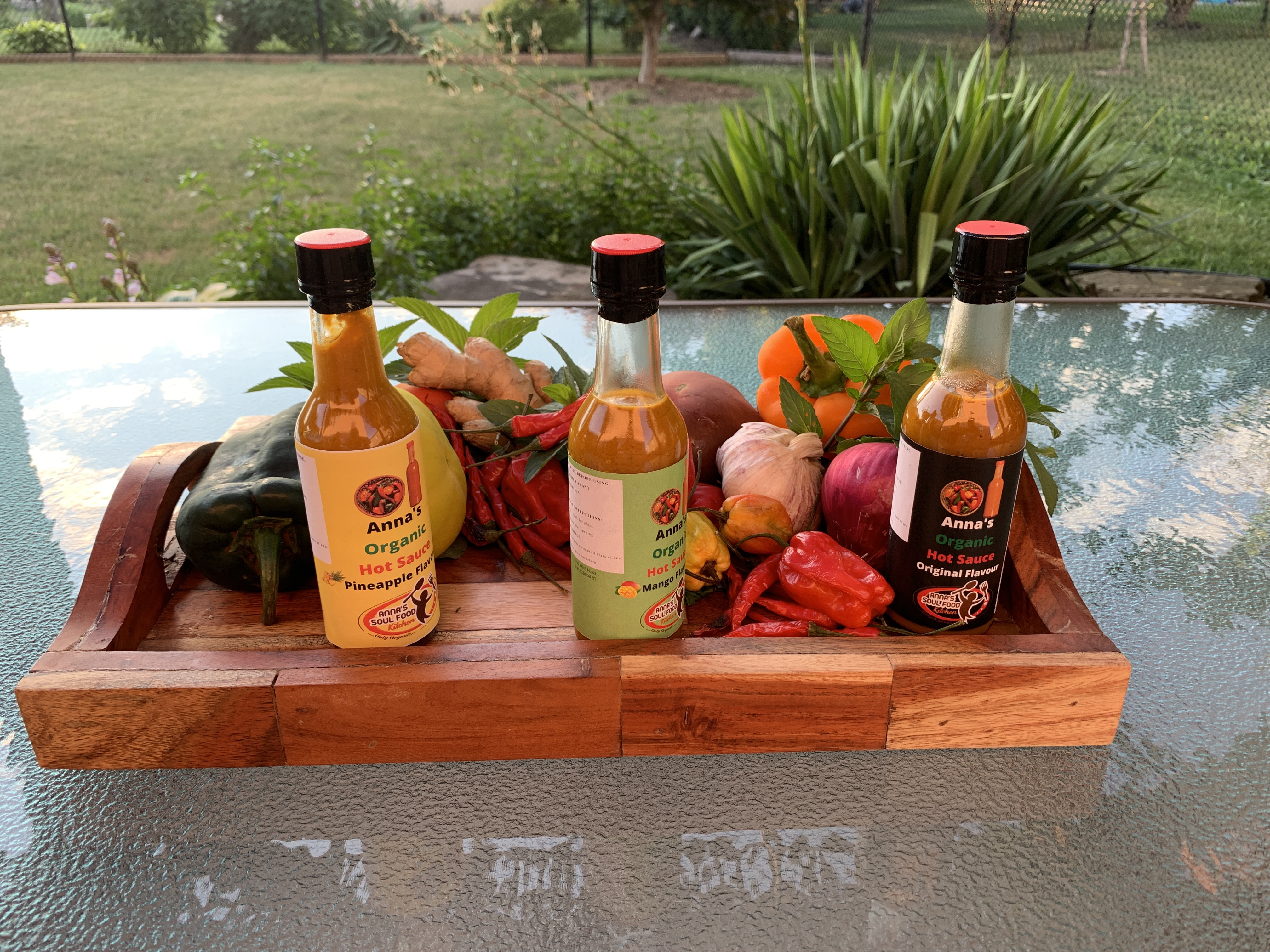 Anna's Organic Hot Sauce Combo - Original, Pineapple, Mango