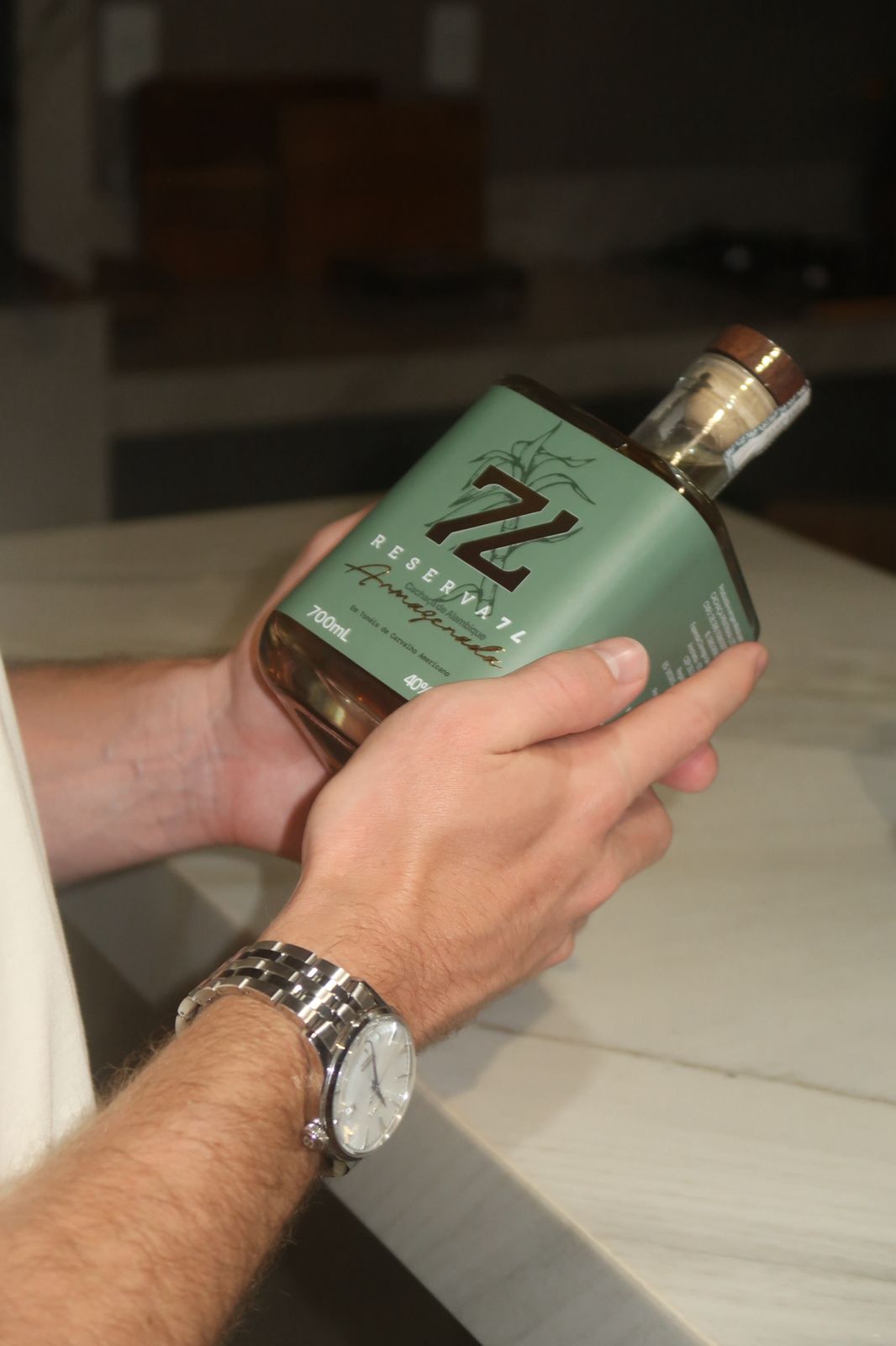 Cachaça de Alambique Armazenada - Reserva 74