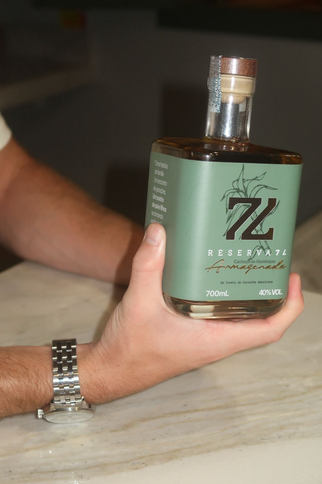 Cachaça de Alambique Armazenada - Reserva 74