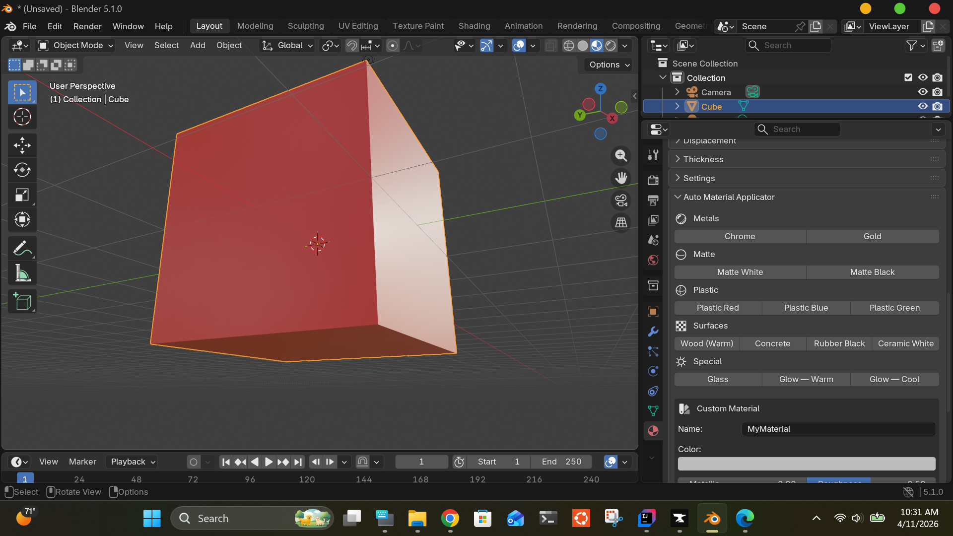 Auto Material Applicator
