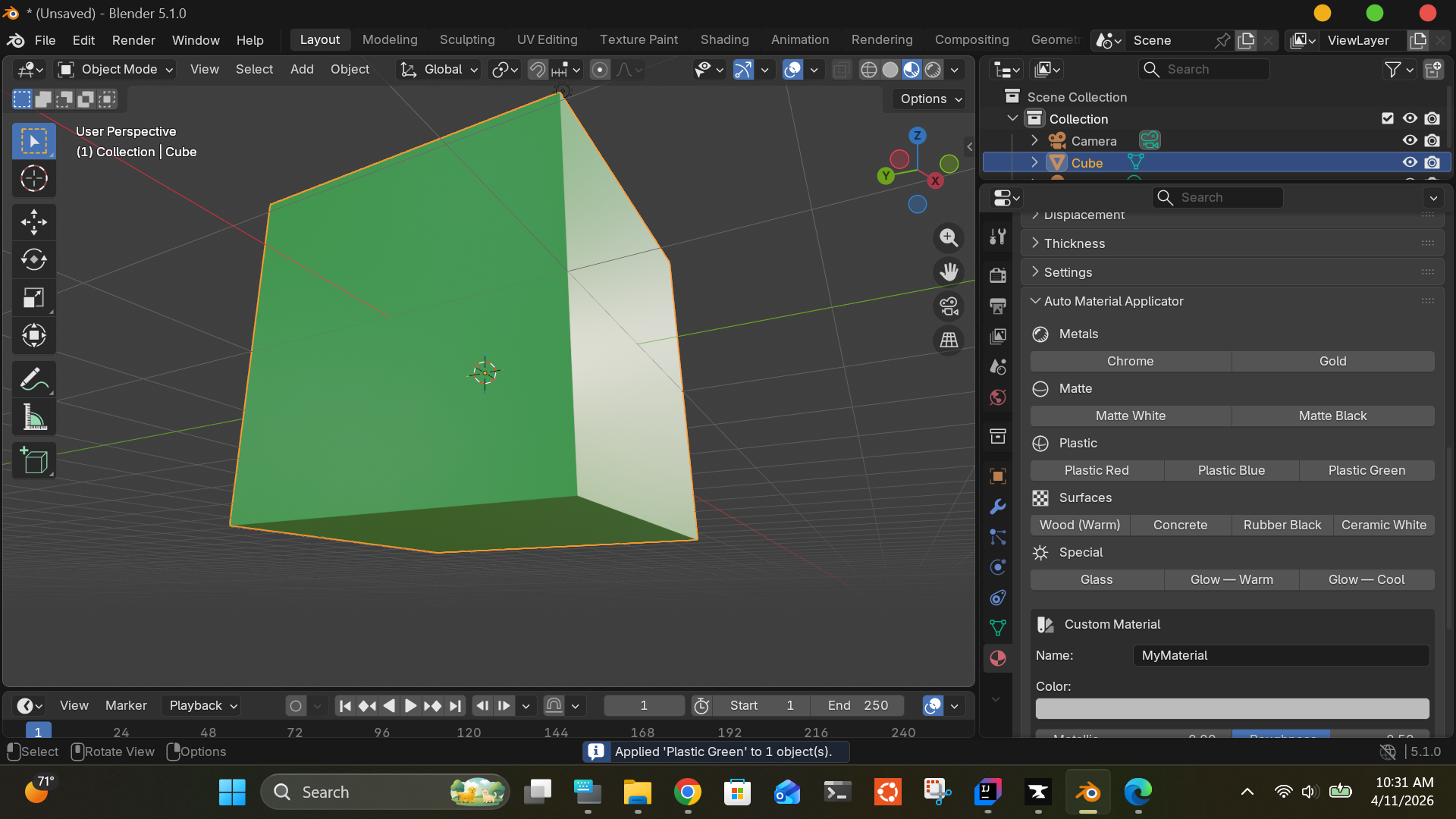 Auto Material Applicator