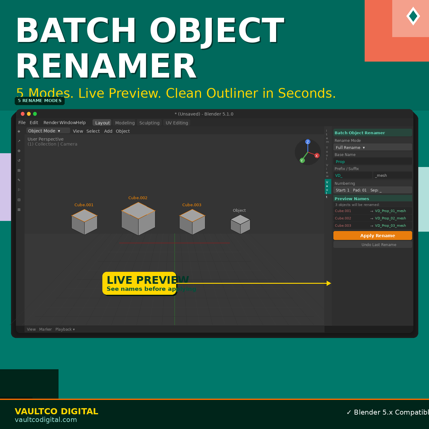 Batch Object Renamer
