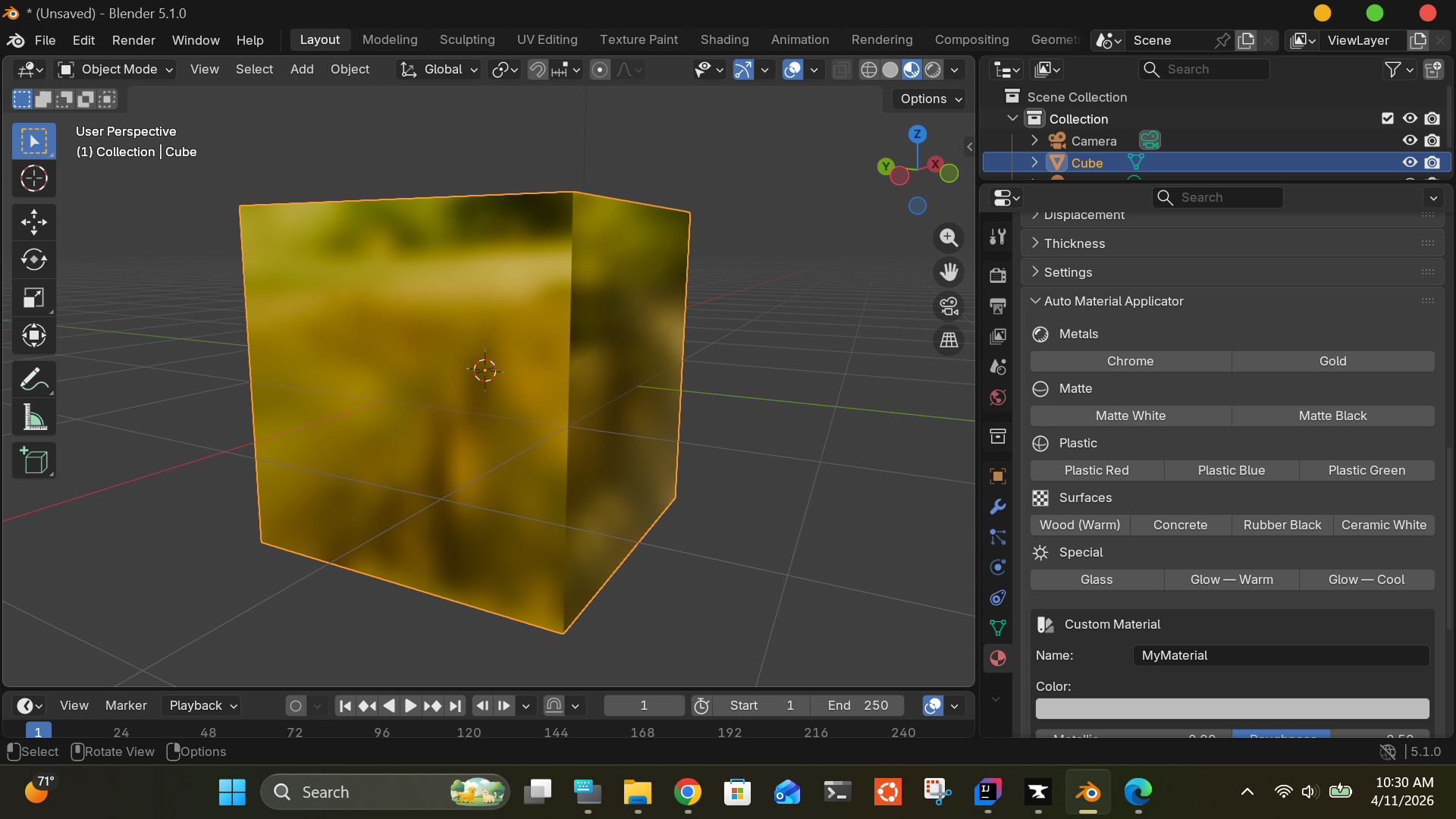 Auto Material Applicator