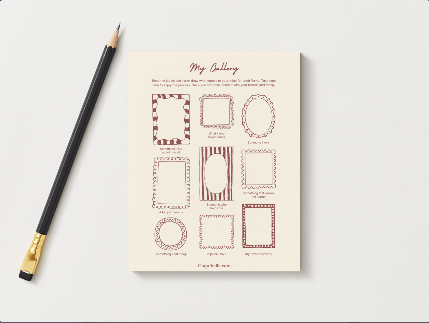 Artistic My Gallery Kids Notepad (A5)