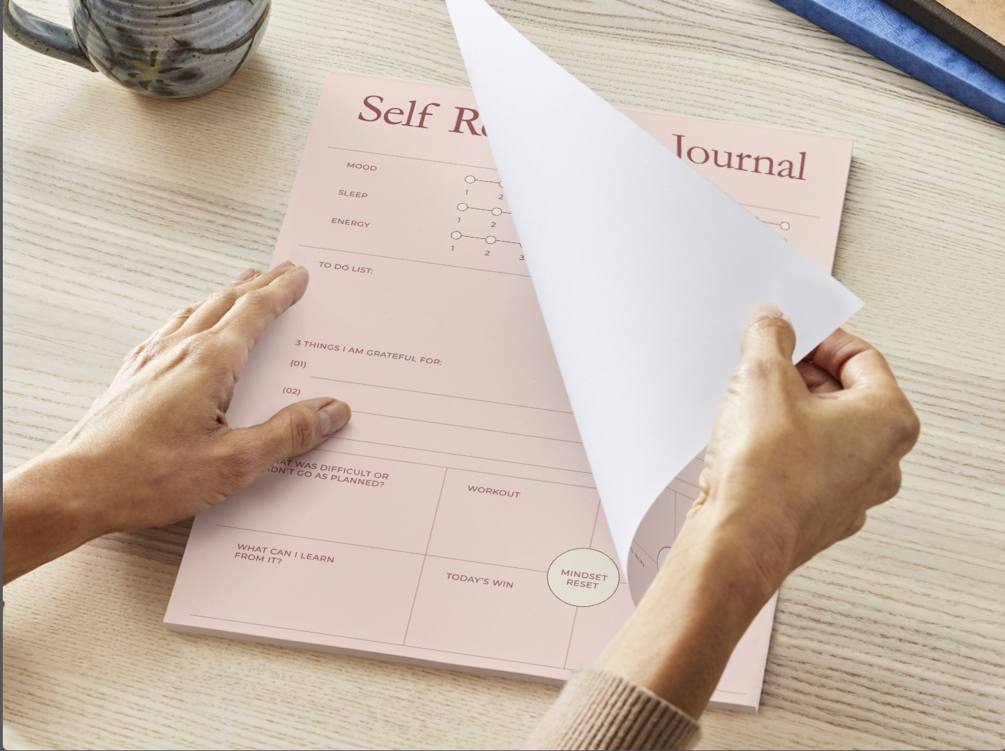 Daily Self Reflection Journal Notepad
