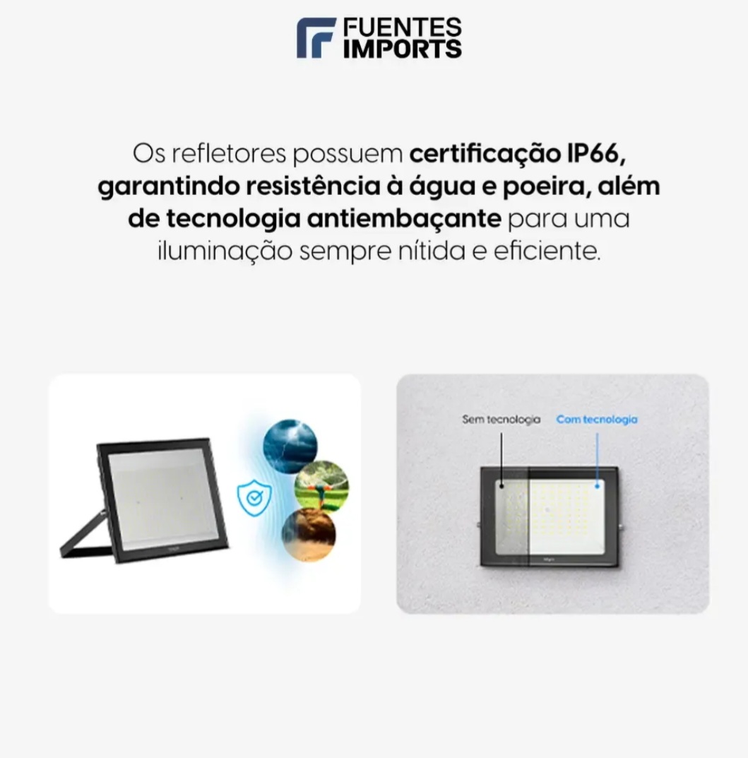 Projetor LED 150W Elgin