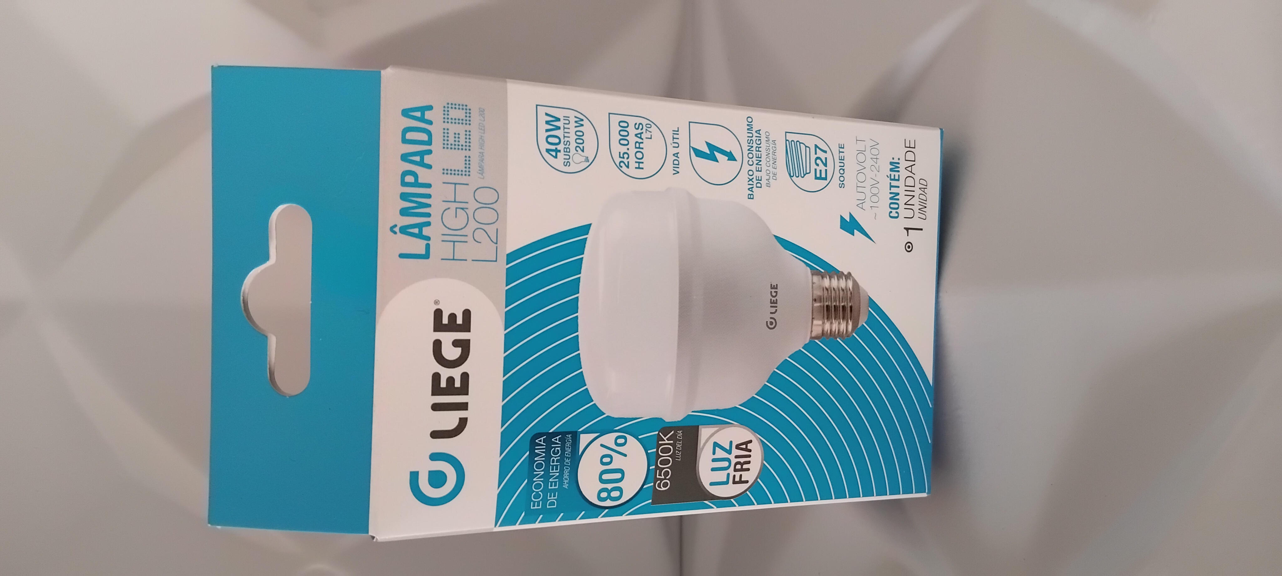 Lâmpada Liege LED 40W