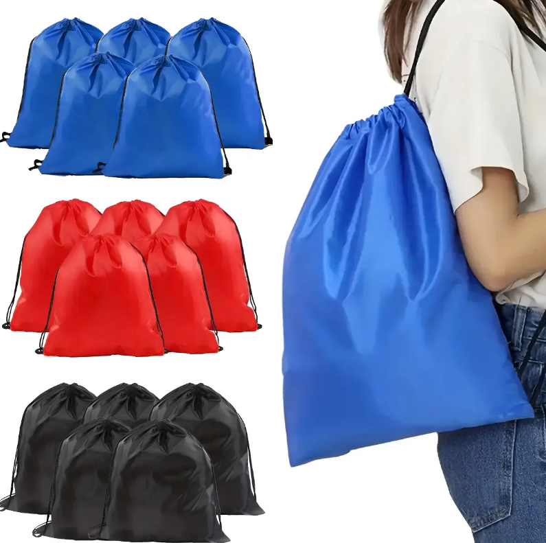 30 Mochilas de cordón surtidas personalizadas