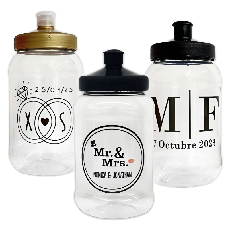 100 Cilindros Termos Vasos Personalizados Boda Novios Fiesta