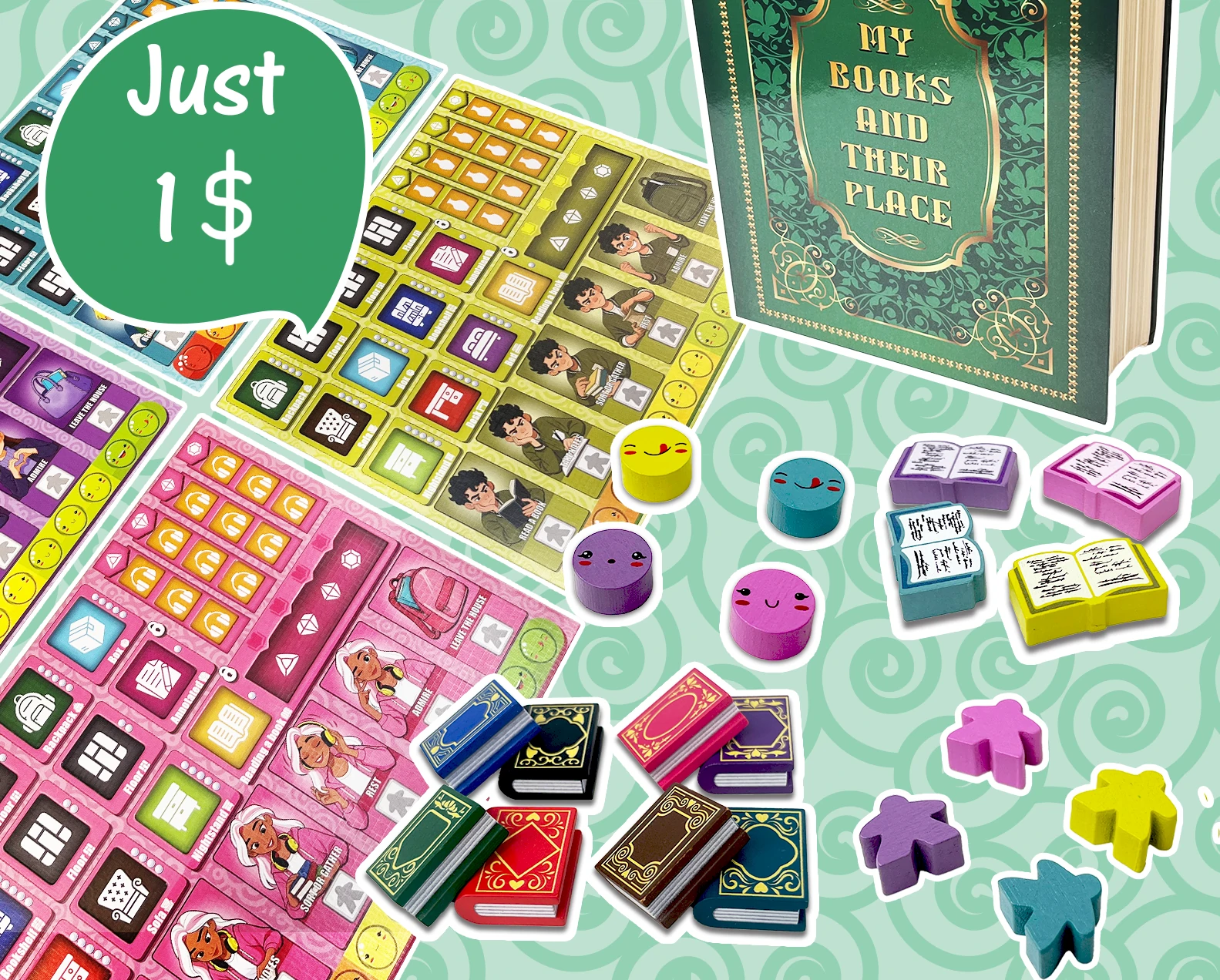 My books and their place( Character Expansion Pack)