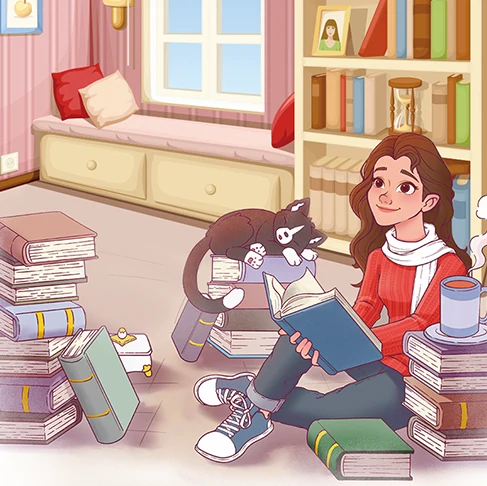 My books and their place