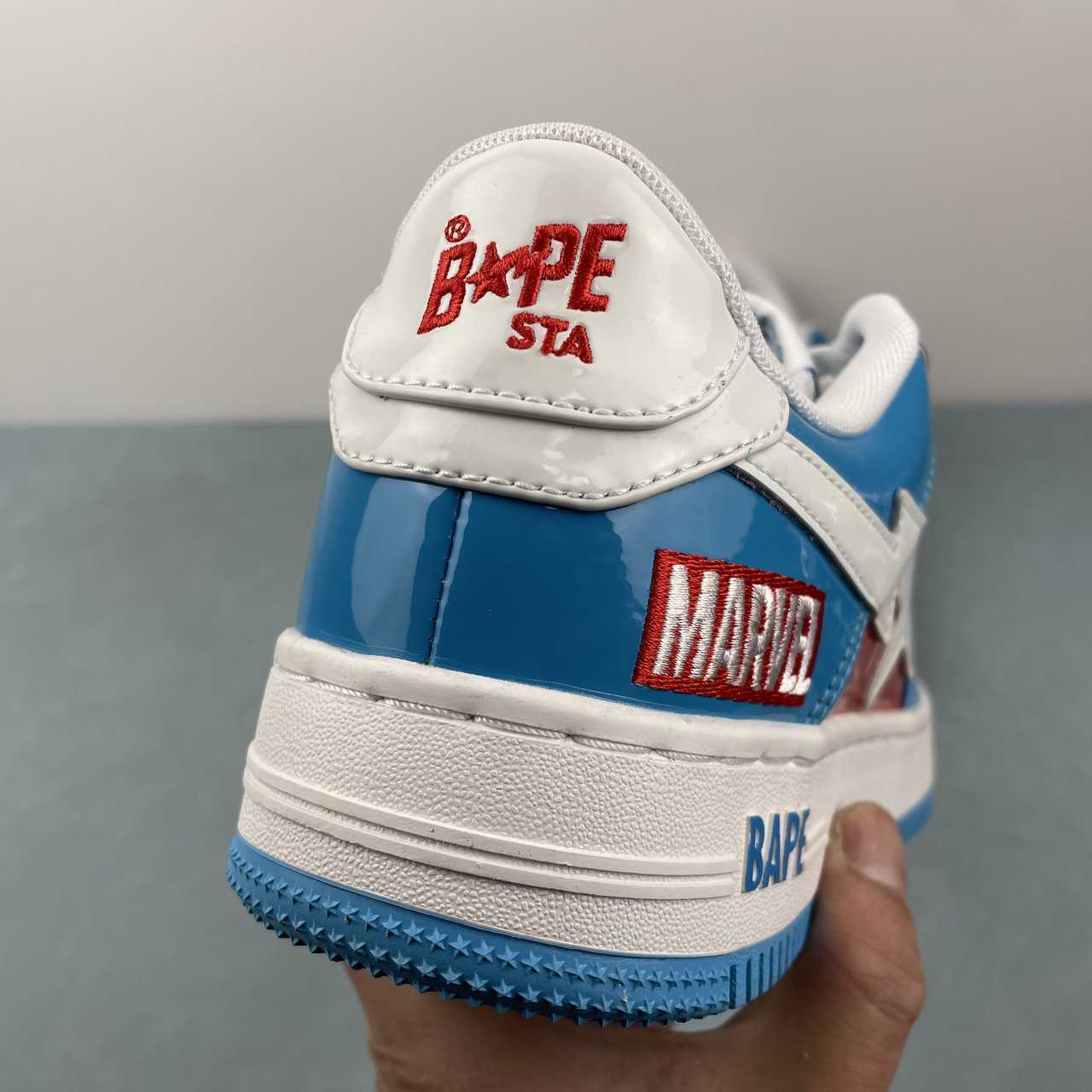 BAPE STA Marvel Edition – Captain America Colorway
