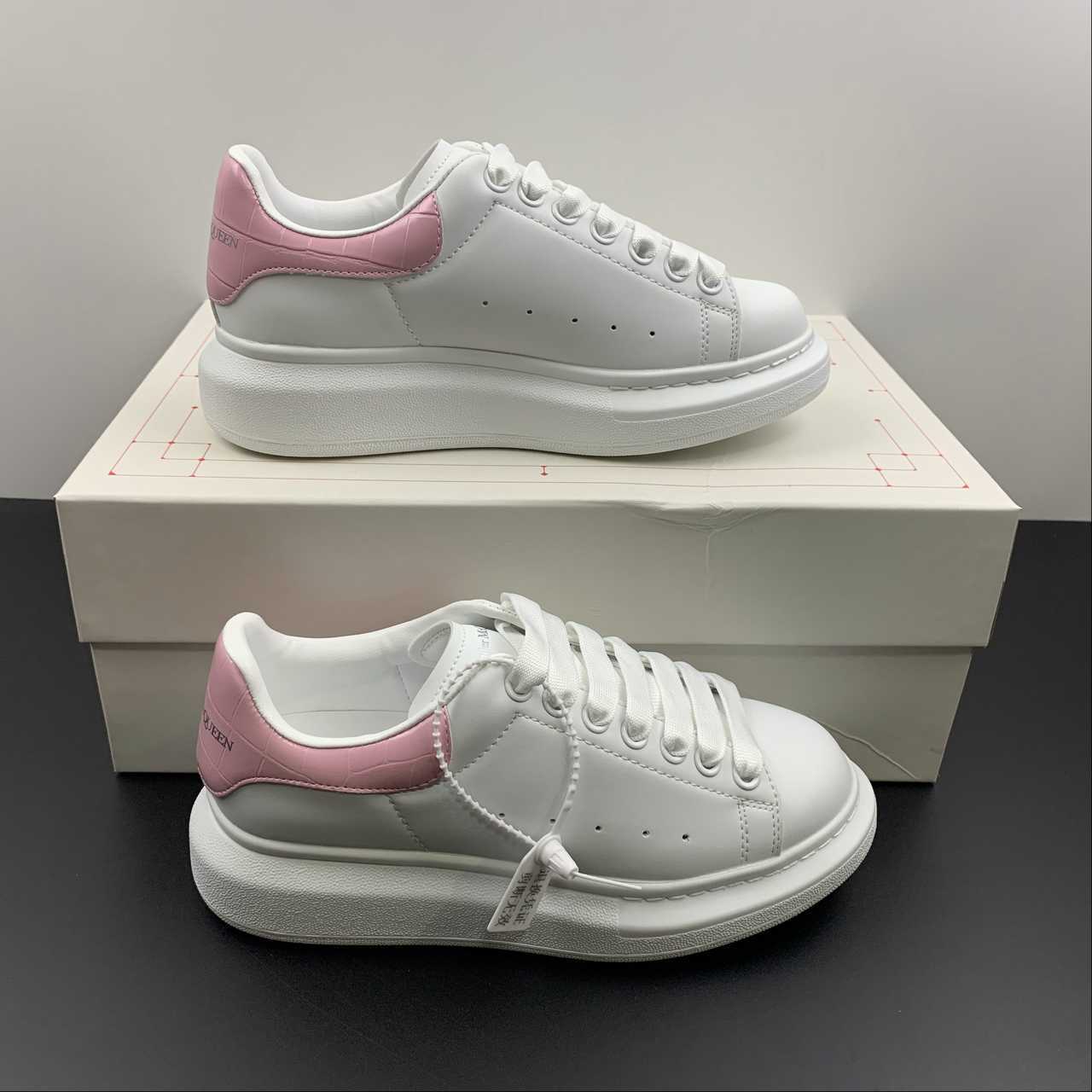 Alexander McQueen Oversized Sneaker – Pure White Edition