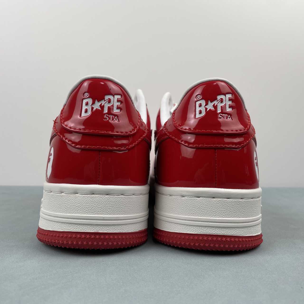 BAPE STA Low Red/White