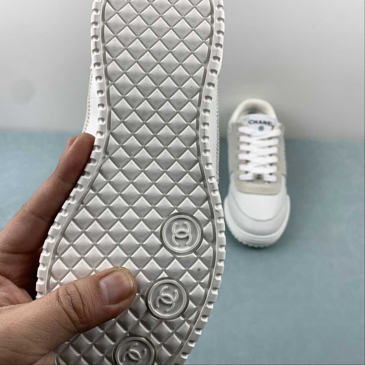 Chanel Low-Top Sneaker White