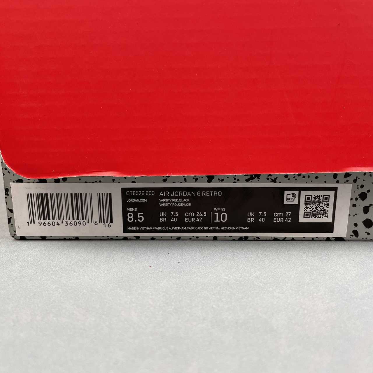 Air Jordan 6 Toro Bravo