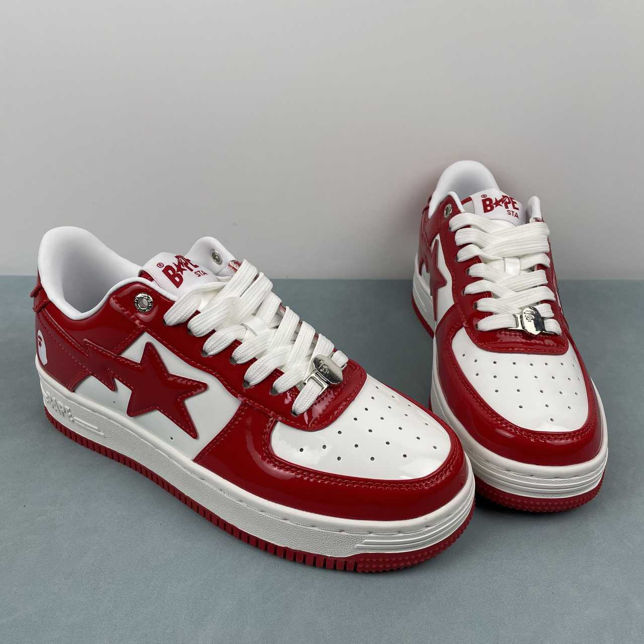 BAPE STA Low Red/White