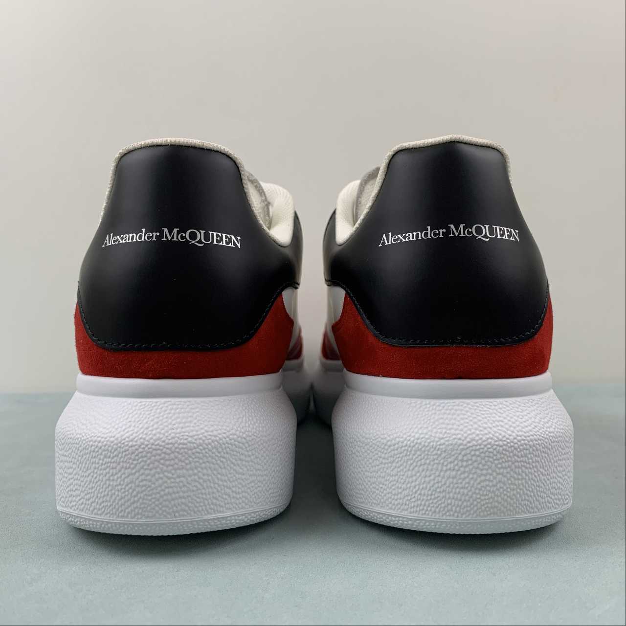 Alexander McQueen Oversized Sneaker – White/Red/Black Edition