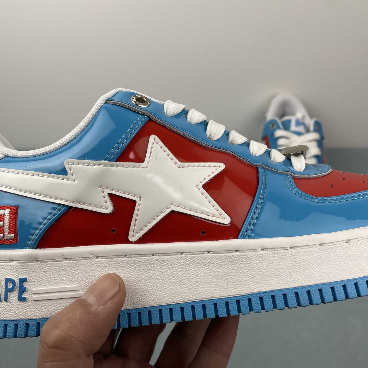BAPE STA Marvel Edition – Captain America Colorway