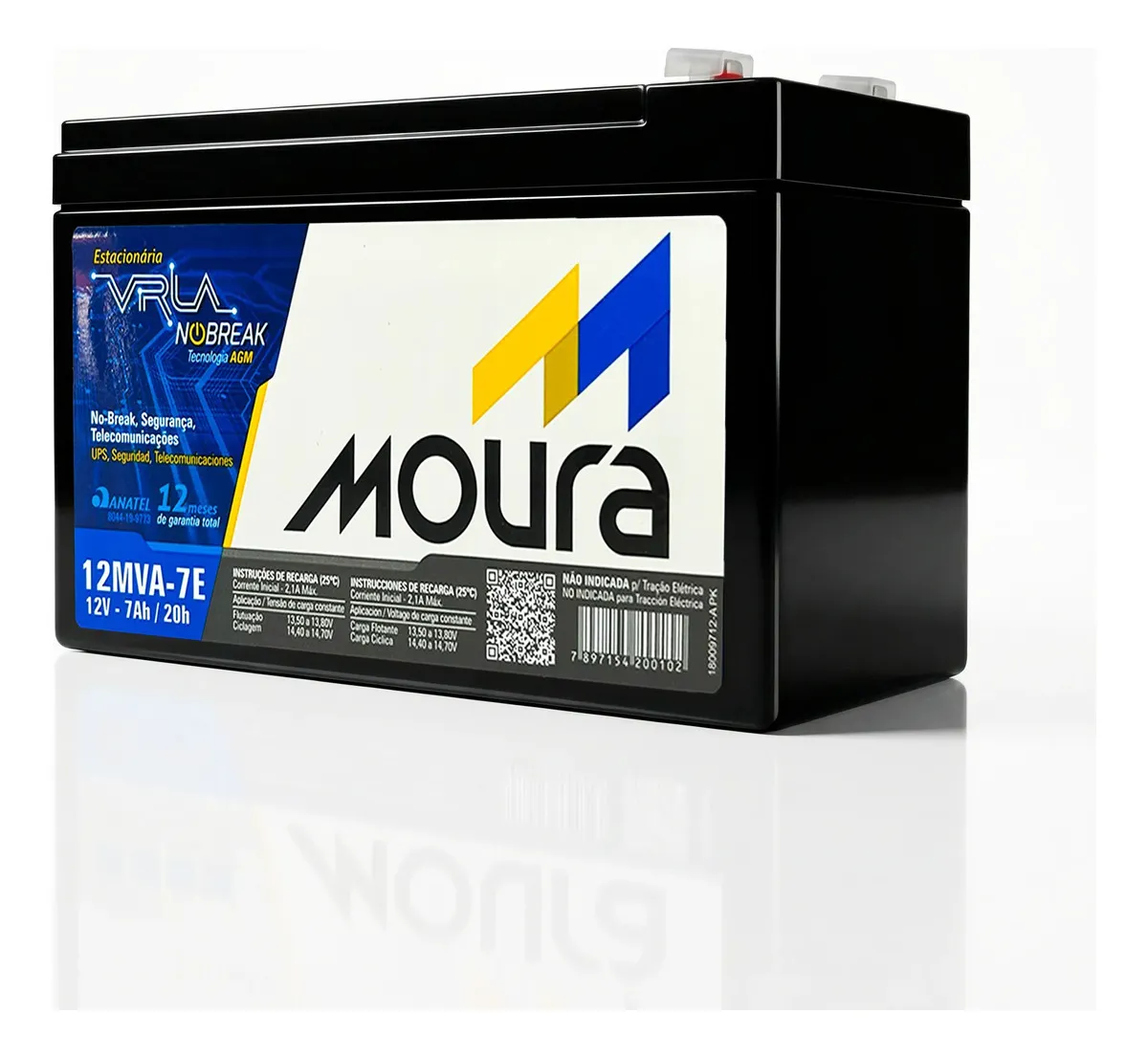 Bateria Moura 12v 7ah