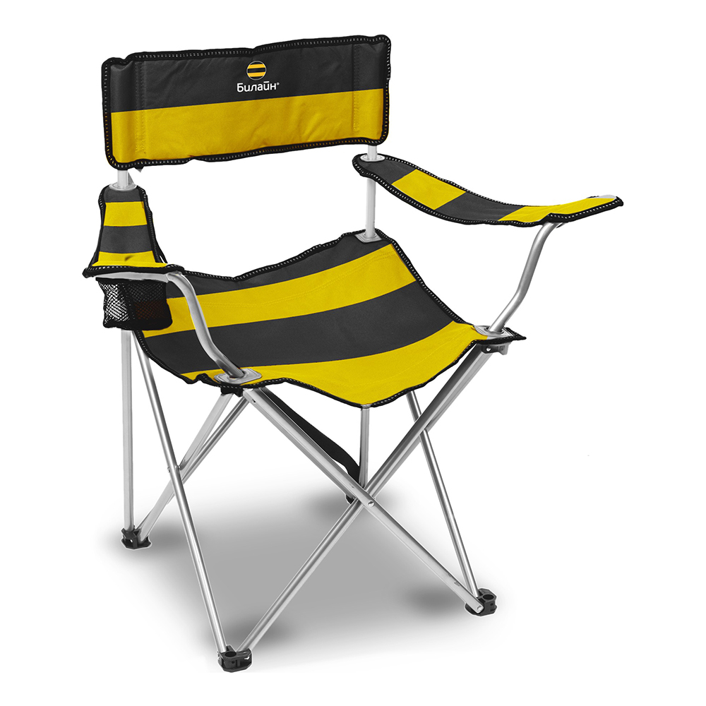 Striped Folding Camping Chair