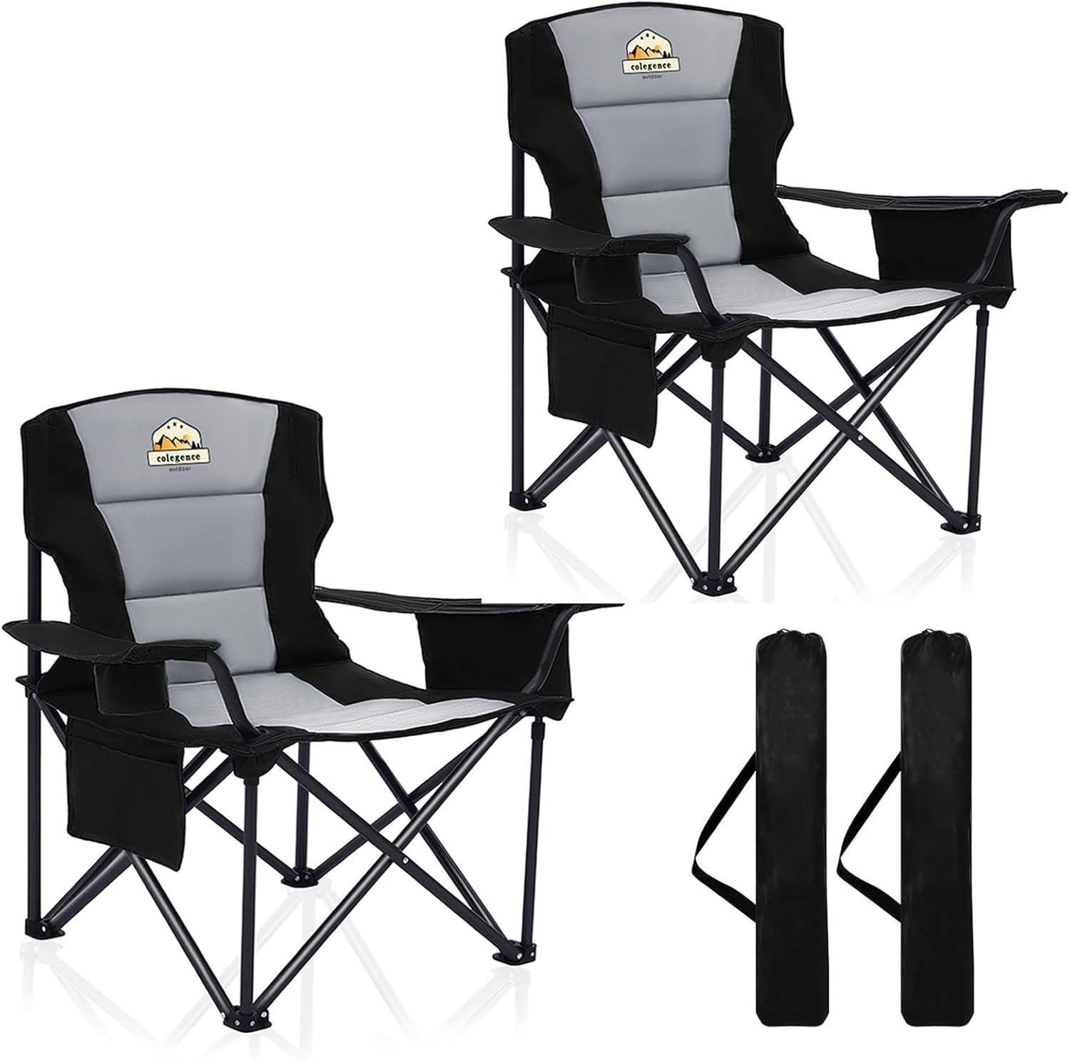 Foldable Camping Chair Set
