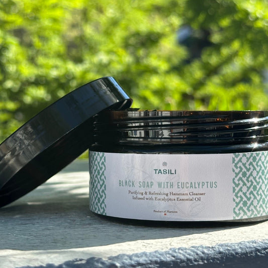 Black Soap with Eucalyptus