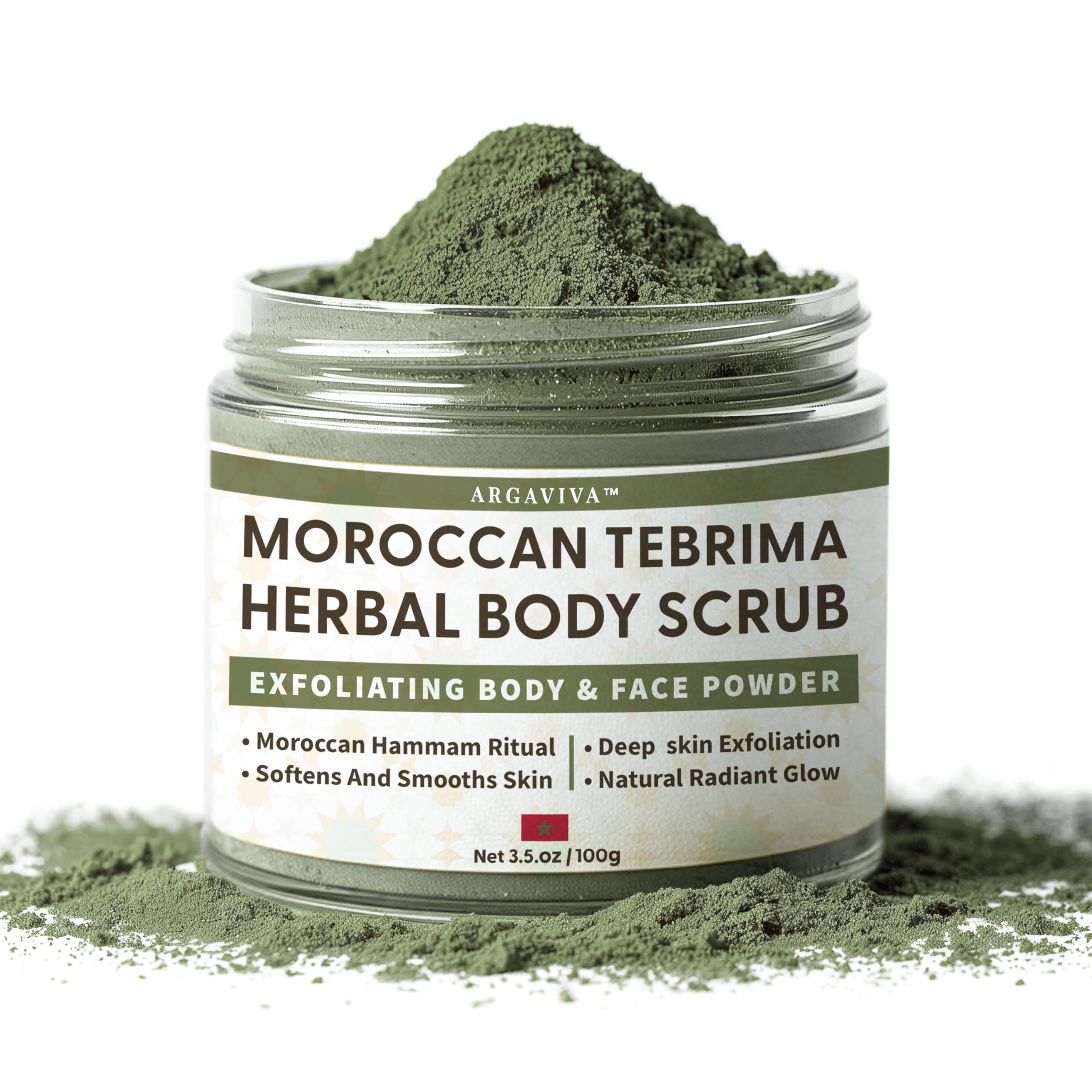 Moroccan Tebrima Herbal Body Scrub