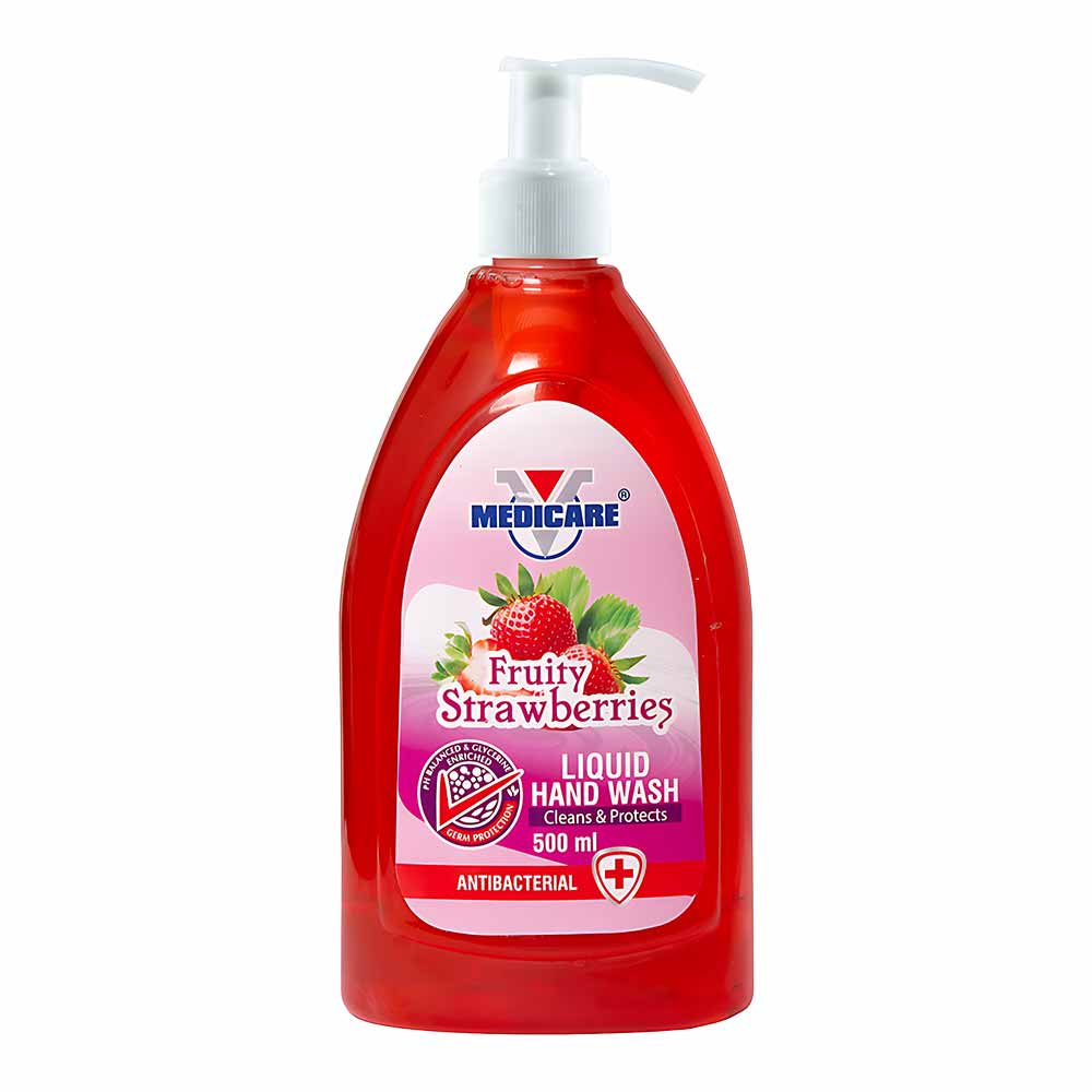 Medicare Fruity Strawberries Liquid Hand Wash