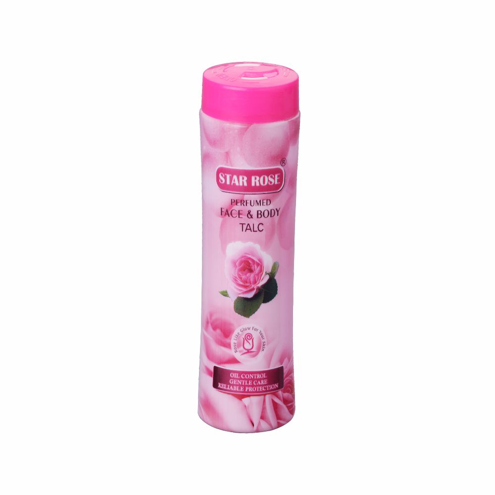 Star Rose Perfumed Face & Body Talc