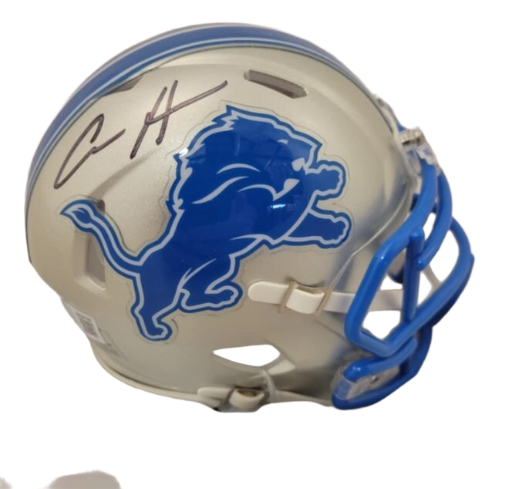 Aidan Hutchinson signed mini helmet