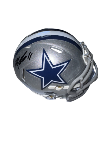 Micah Parsons signed mini helmet