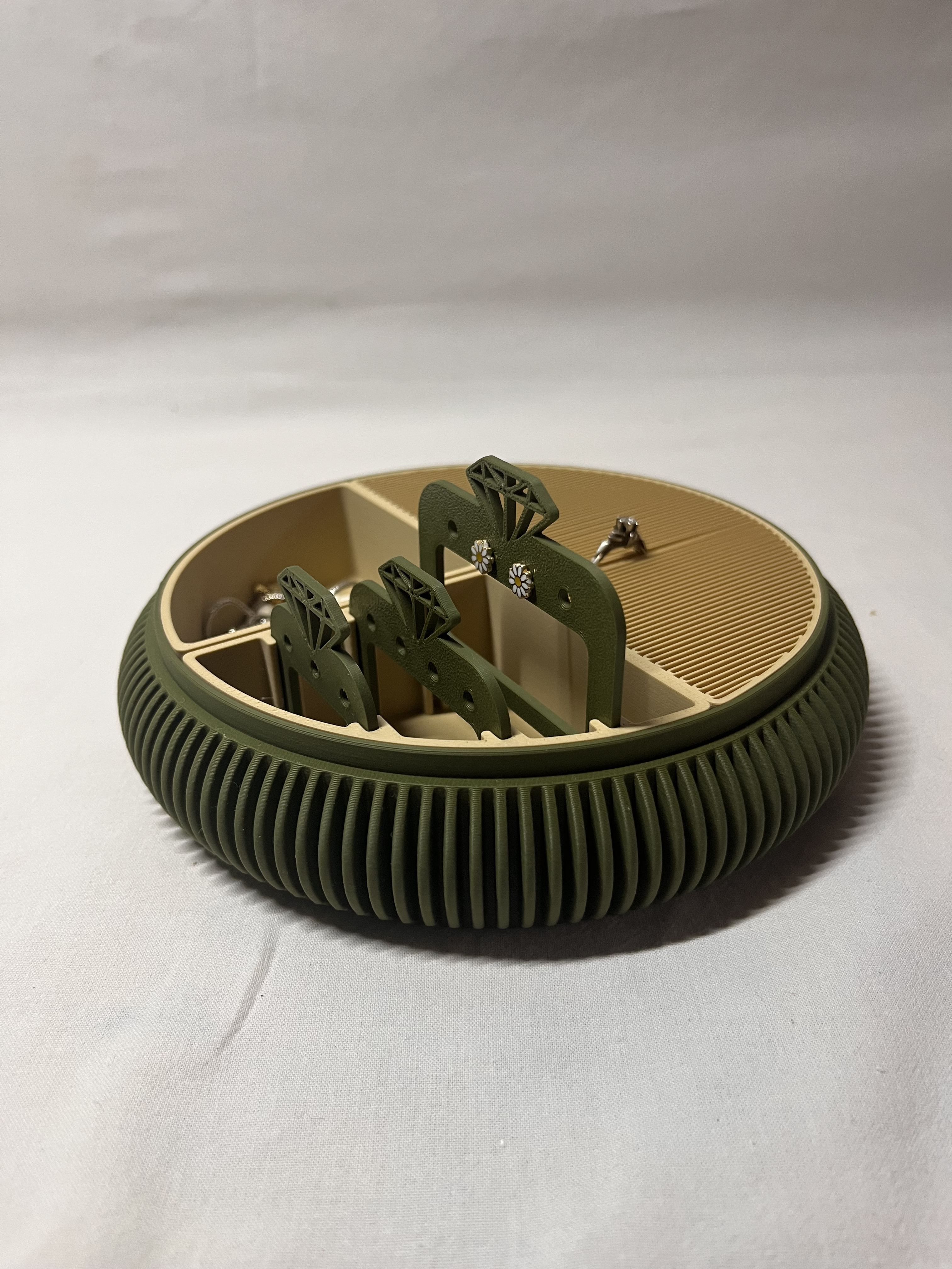 Boîte à bijoux 3 compartiments