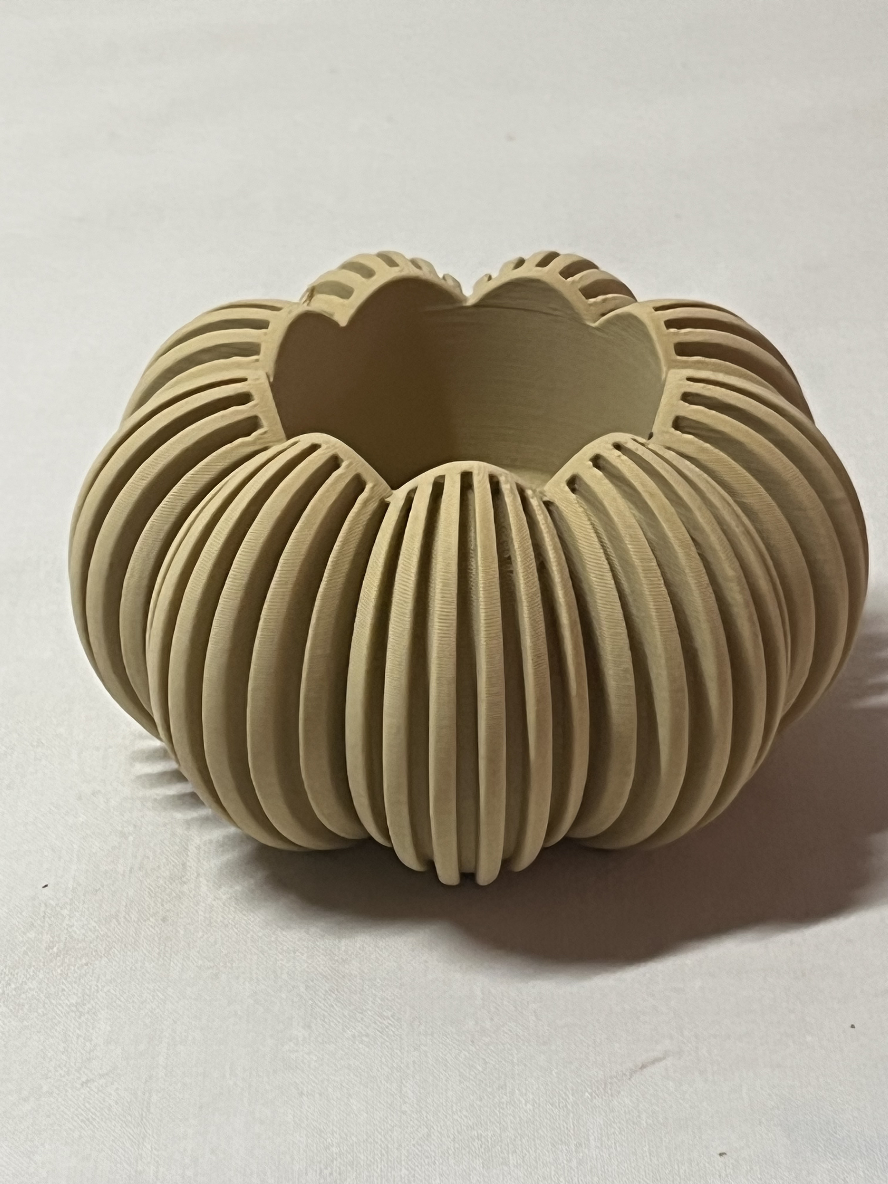 Bougie citrouille décorative