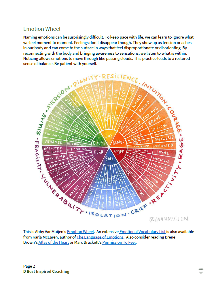 Emotional Presence Practices