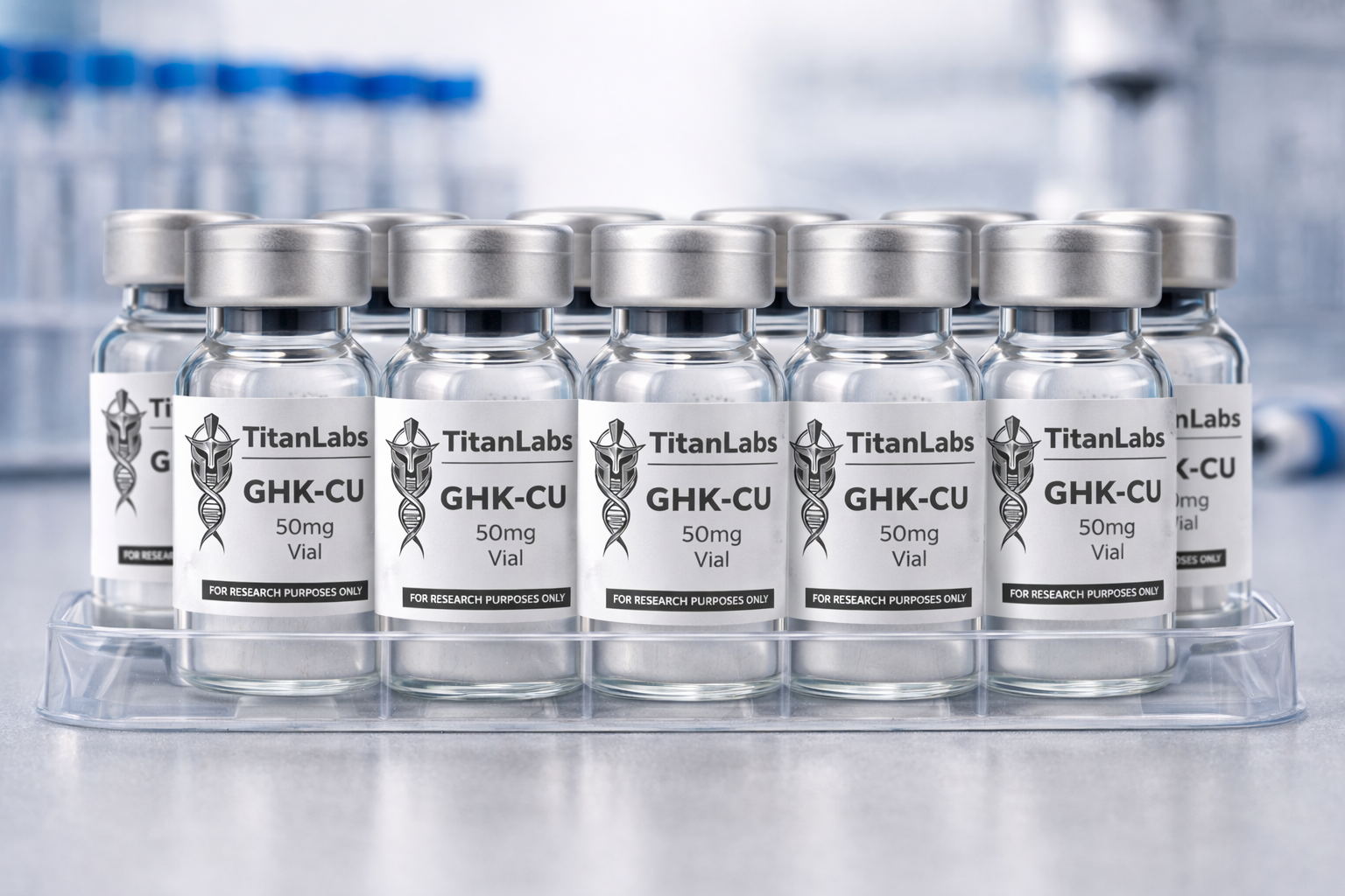 GHK-CU (50mg) – 10 Vial Research Pack