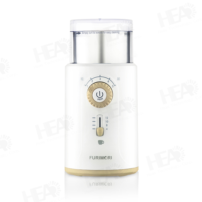 電動咖啡磨豆機-白色款