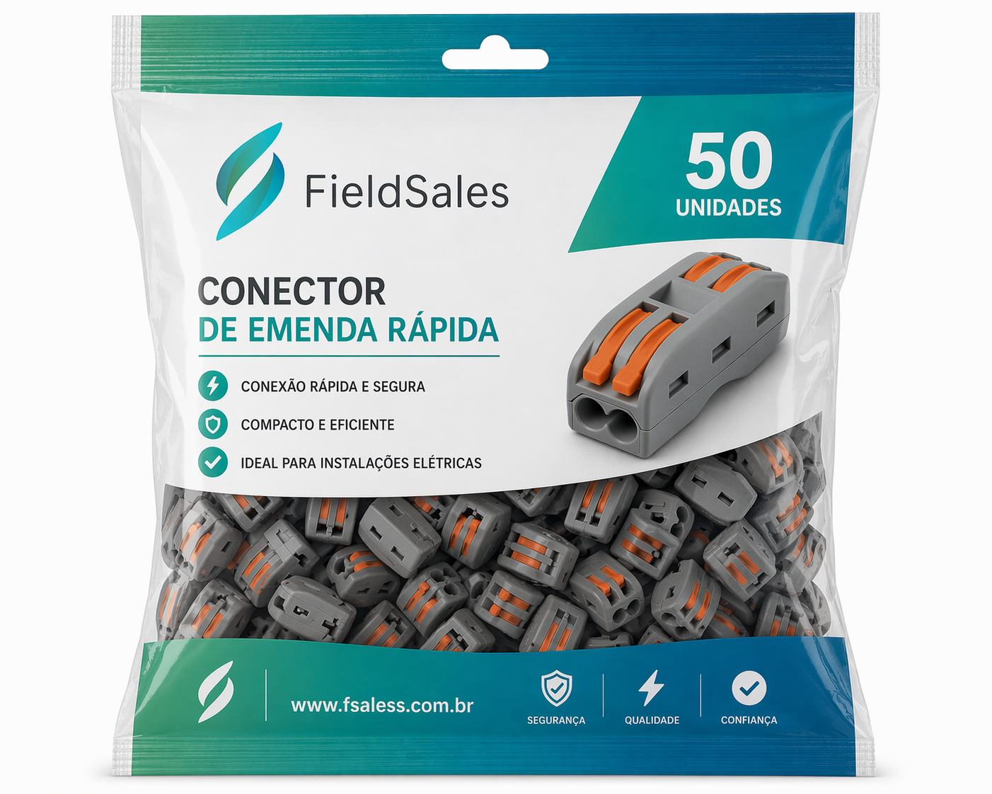 Conectores de Emenda Rápida FieldSales