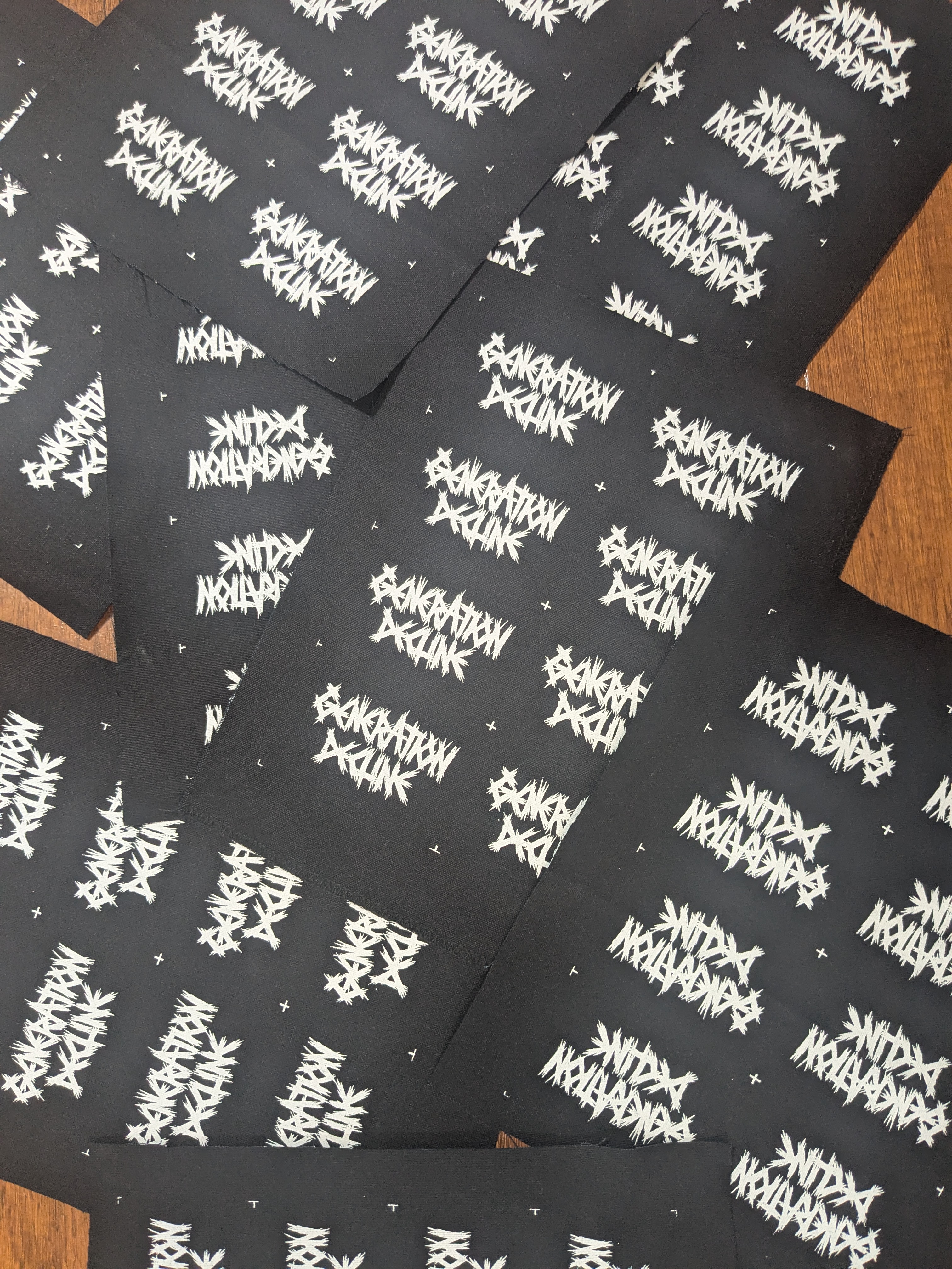 "Impress" x 25 Patch Gang Sheets