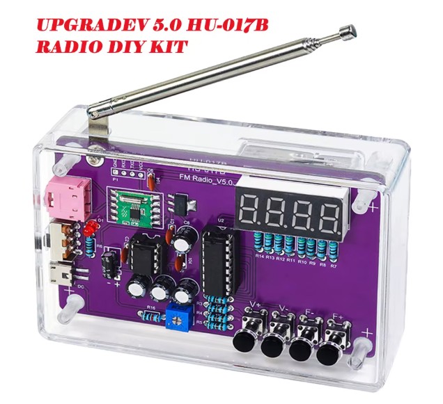 Kit de Radio FM DIY UpGradeV 5.0