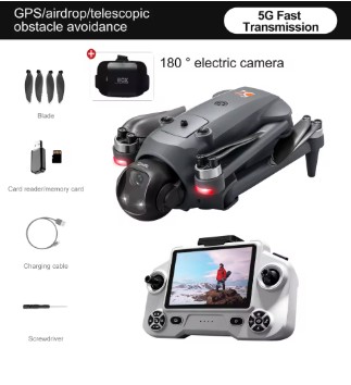 Drone GPS con Cámara 180°