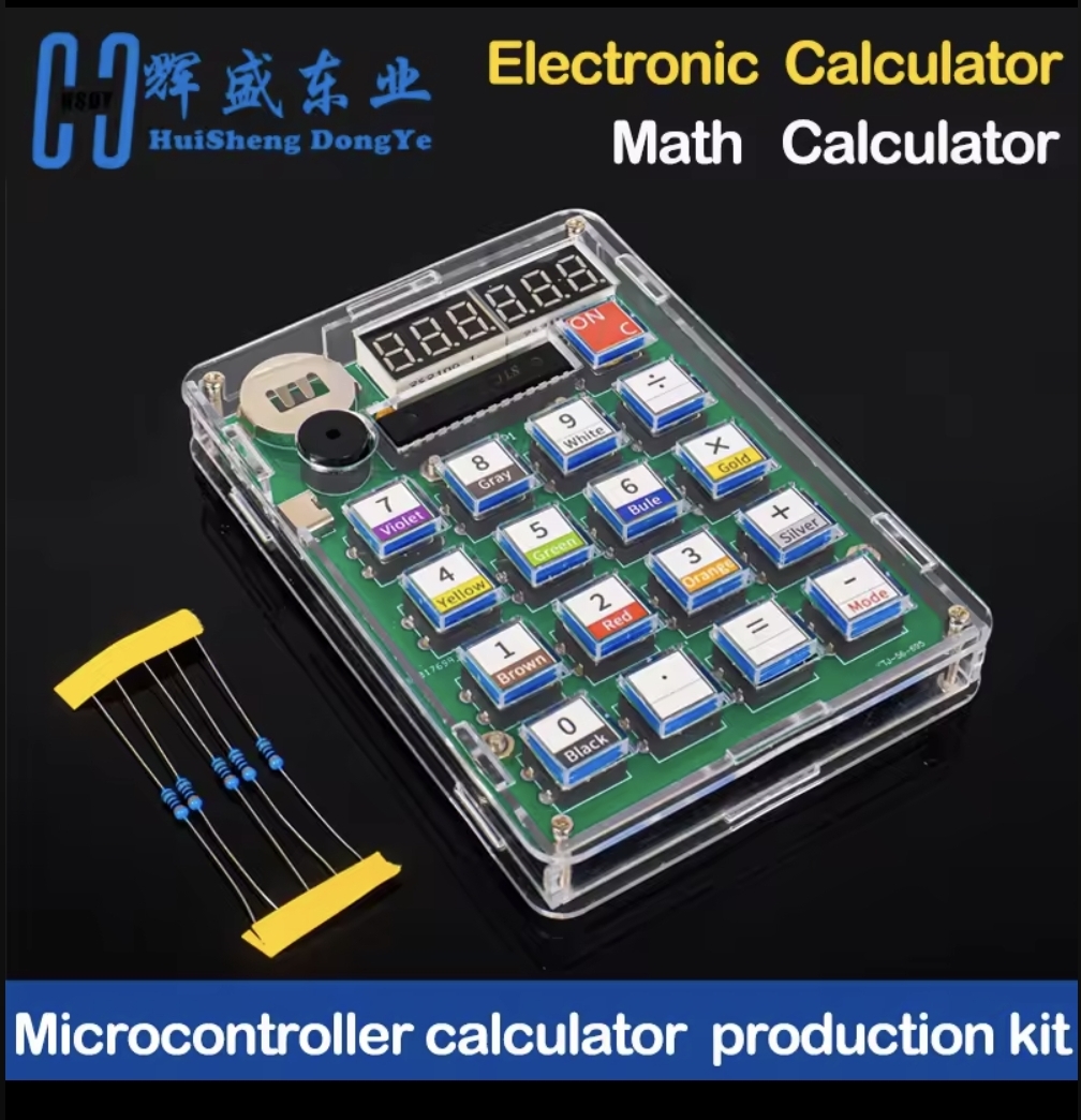 Calculadora electrónica DIY