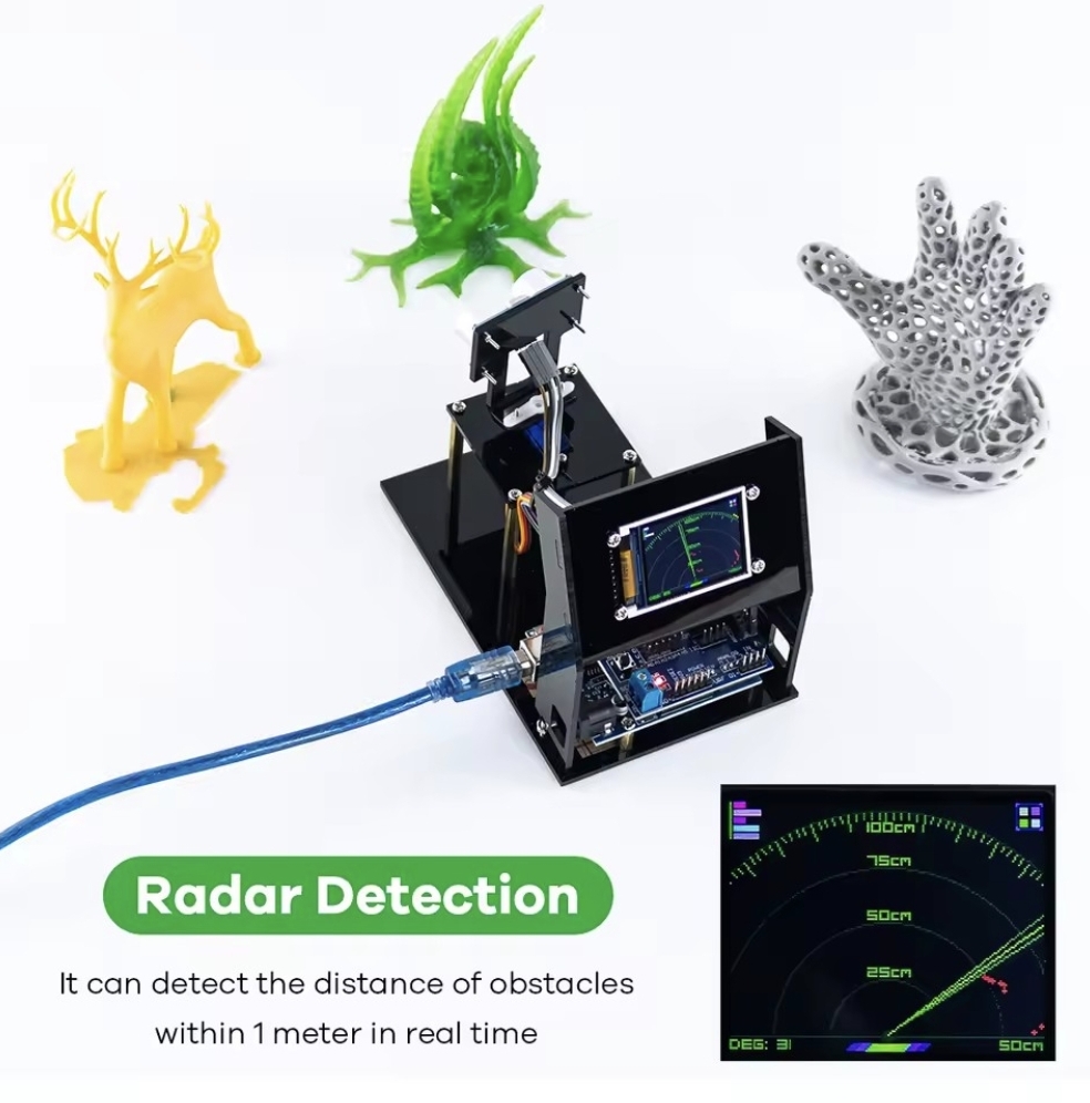 Kit Arduino robótica detección radar