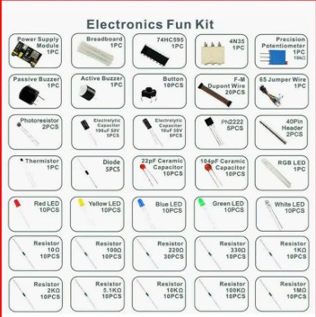 Kit de Componentes Electrónicos