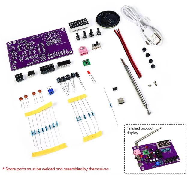 Kit de Radio FM DIY UpGradeV 5.0