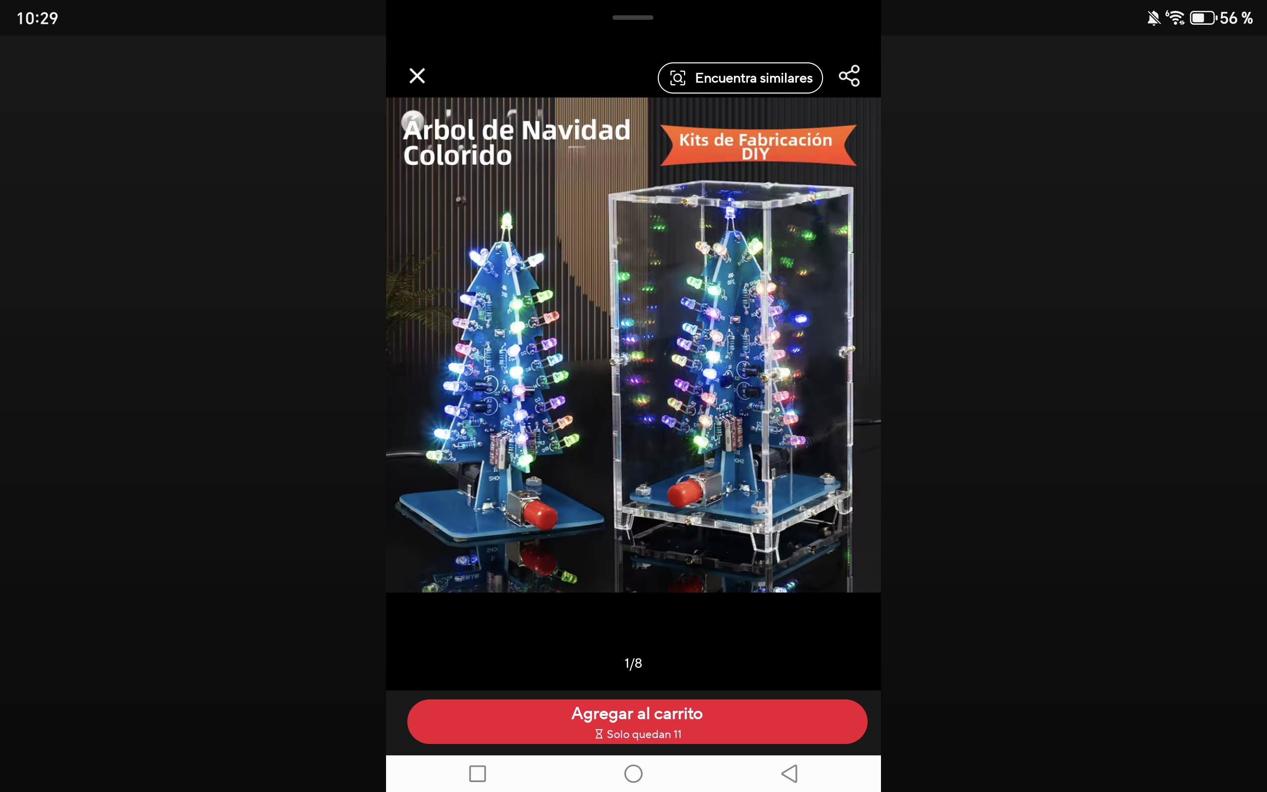 Árbol de Navidad Colorido DIY
