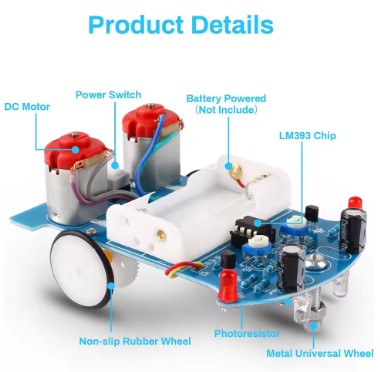 Kit robot seguidor de línea 