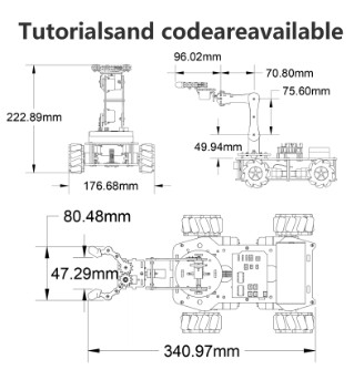 Robot Inteligente con Brazo Robótico 